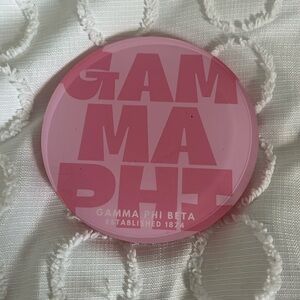 GAMMA PHI BETA COASTER
